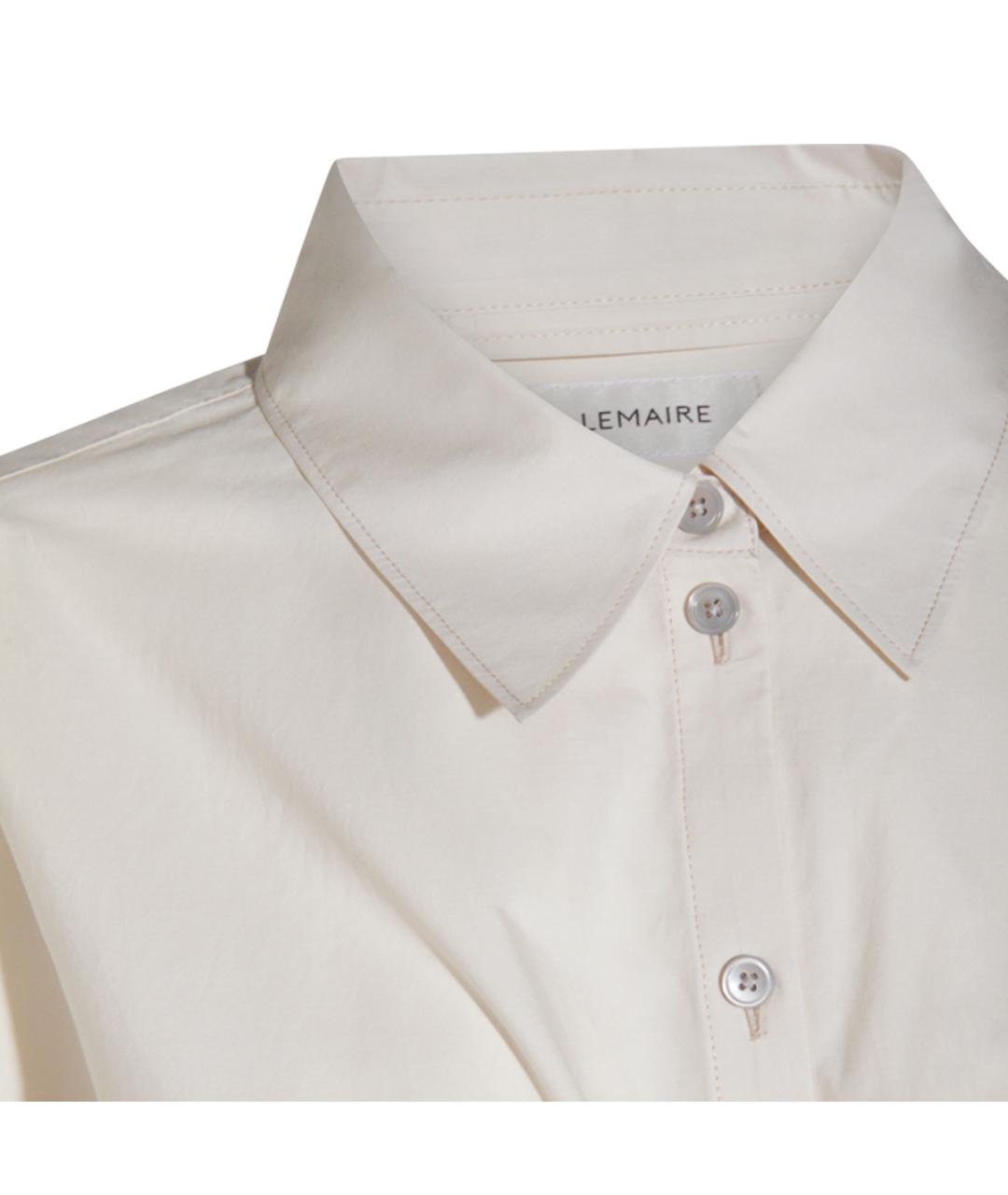 LEMAIRE Белая хлопковая рубашка, фото 3