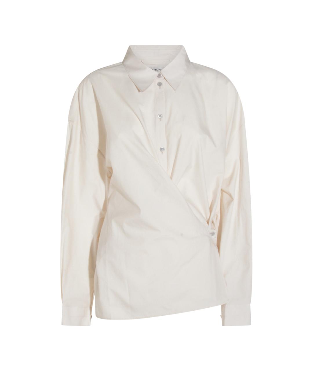 LEMAIRE Белая хлопковая рубашка, фото 1