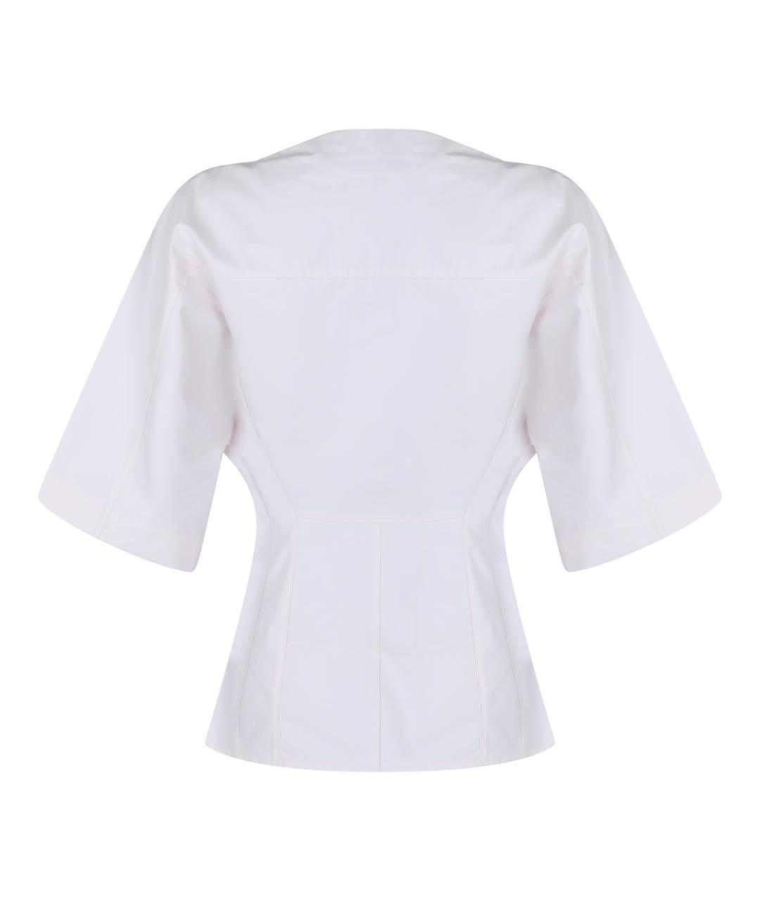 JACQUEMUS Розовая хлопковая рубашка, фото 2