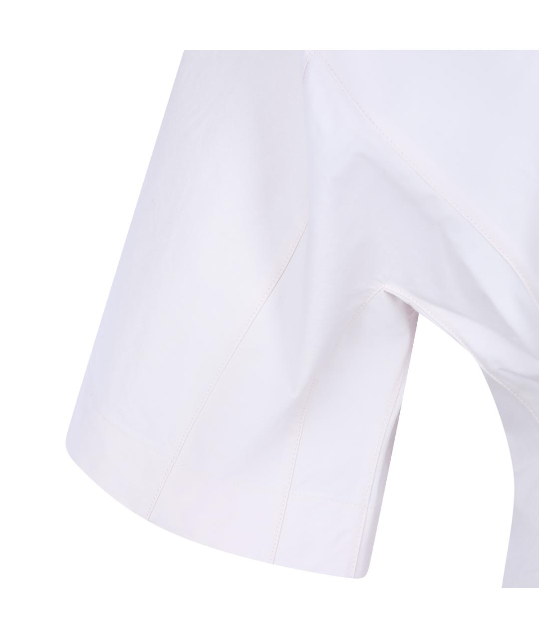 JACQUEMUS Розовая хлопковая рубашка, фото 4