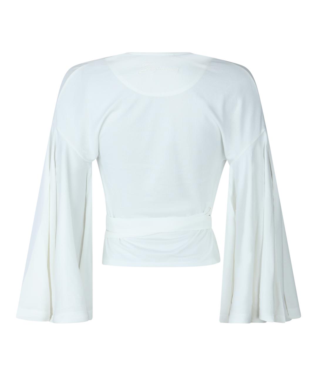 JACQUEMUS Белая блузы, фото 4