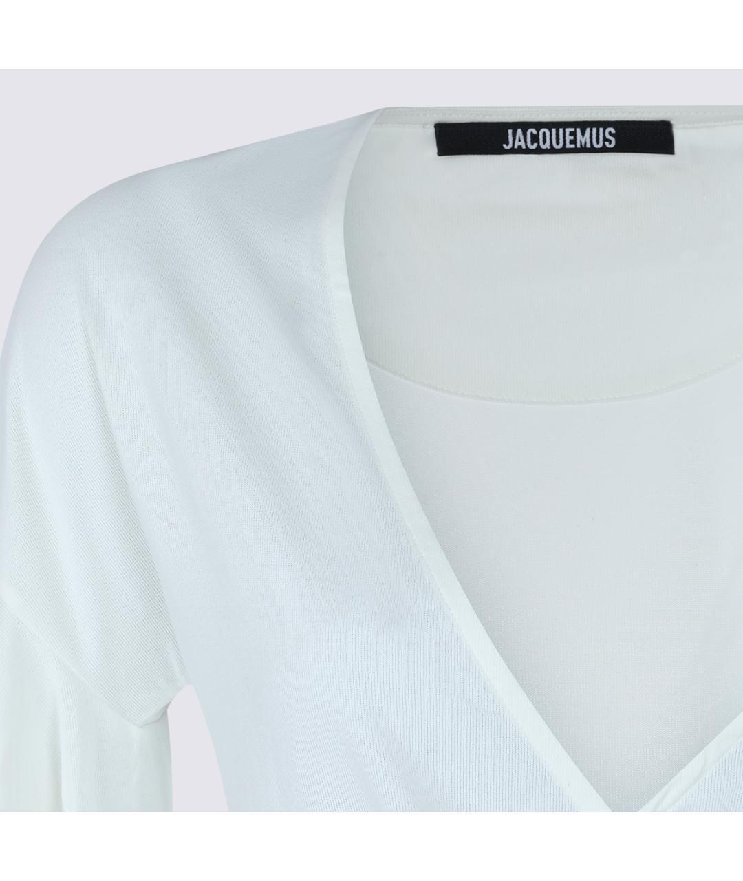 JACQUEMUS Белая блузы, фото 5
