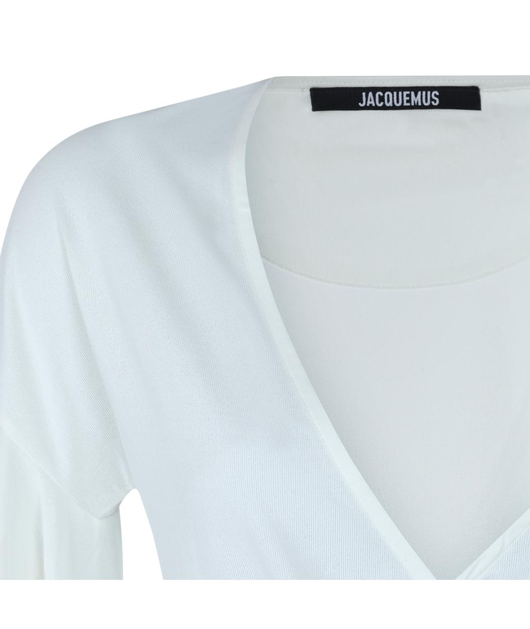 JACQUEMUS Белая блузы, фото 6