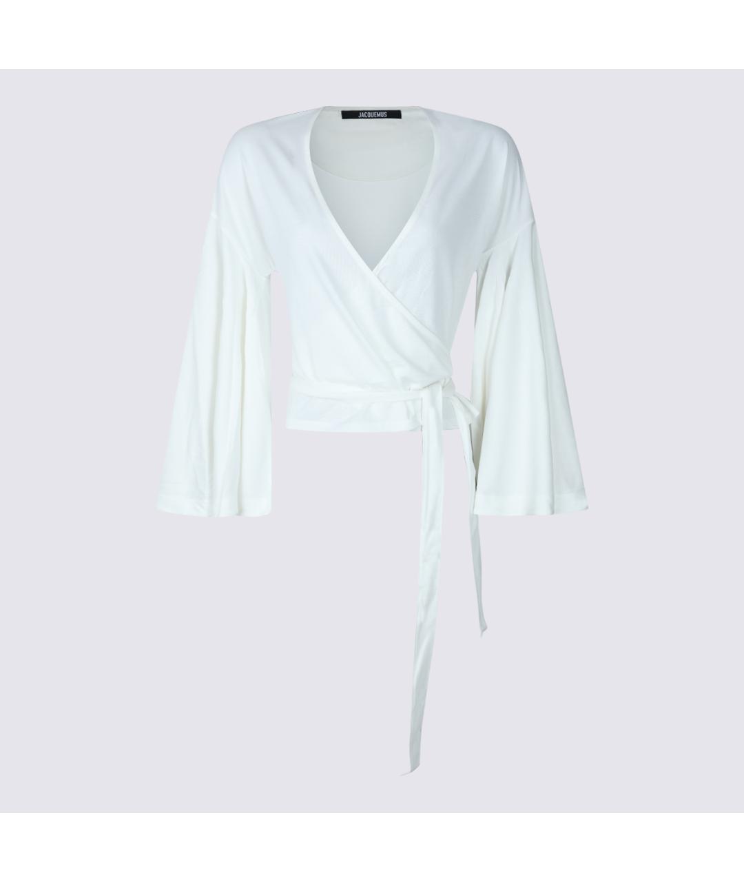 JACQUEMUS Белая блузы, фото 9