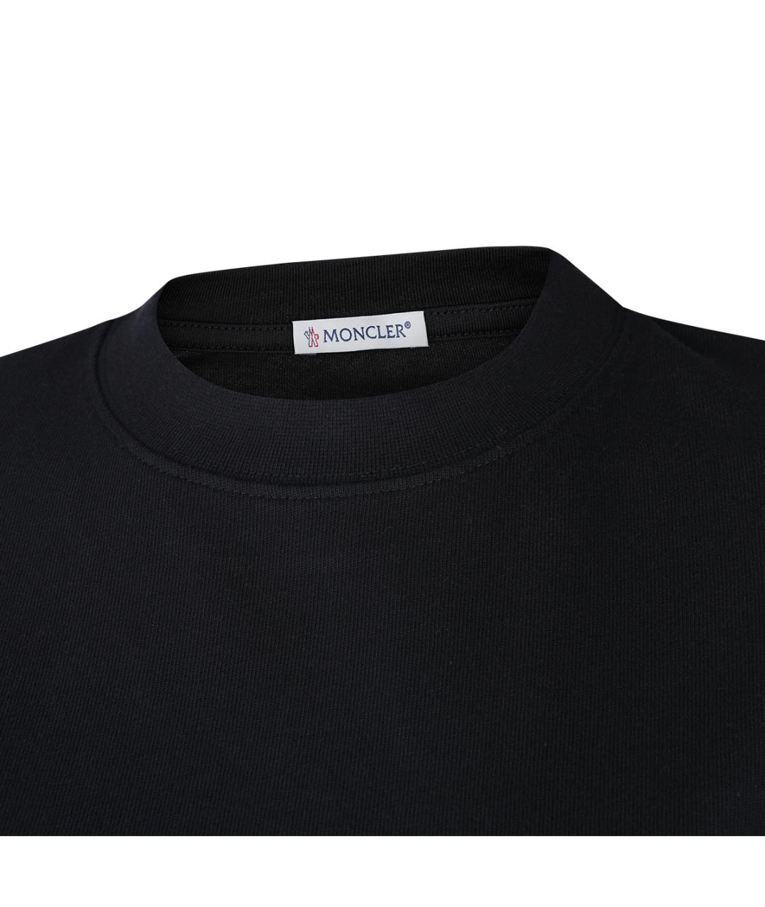 PHOEBE PHILO Черная хлопковая футболка, фото 3