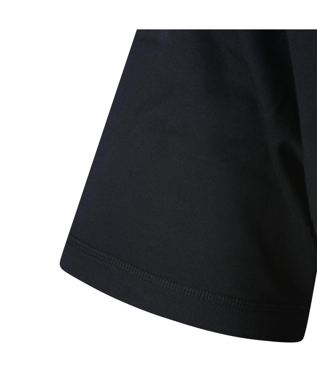 PHOEBE PHILO Черная хлопковая футболка, фото 4