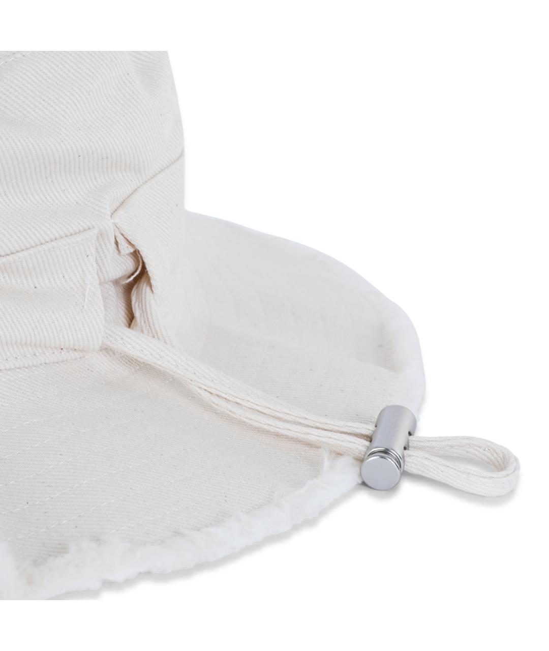 JACQUEMUS Белая хлопковая панама, фото 2