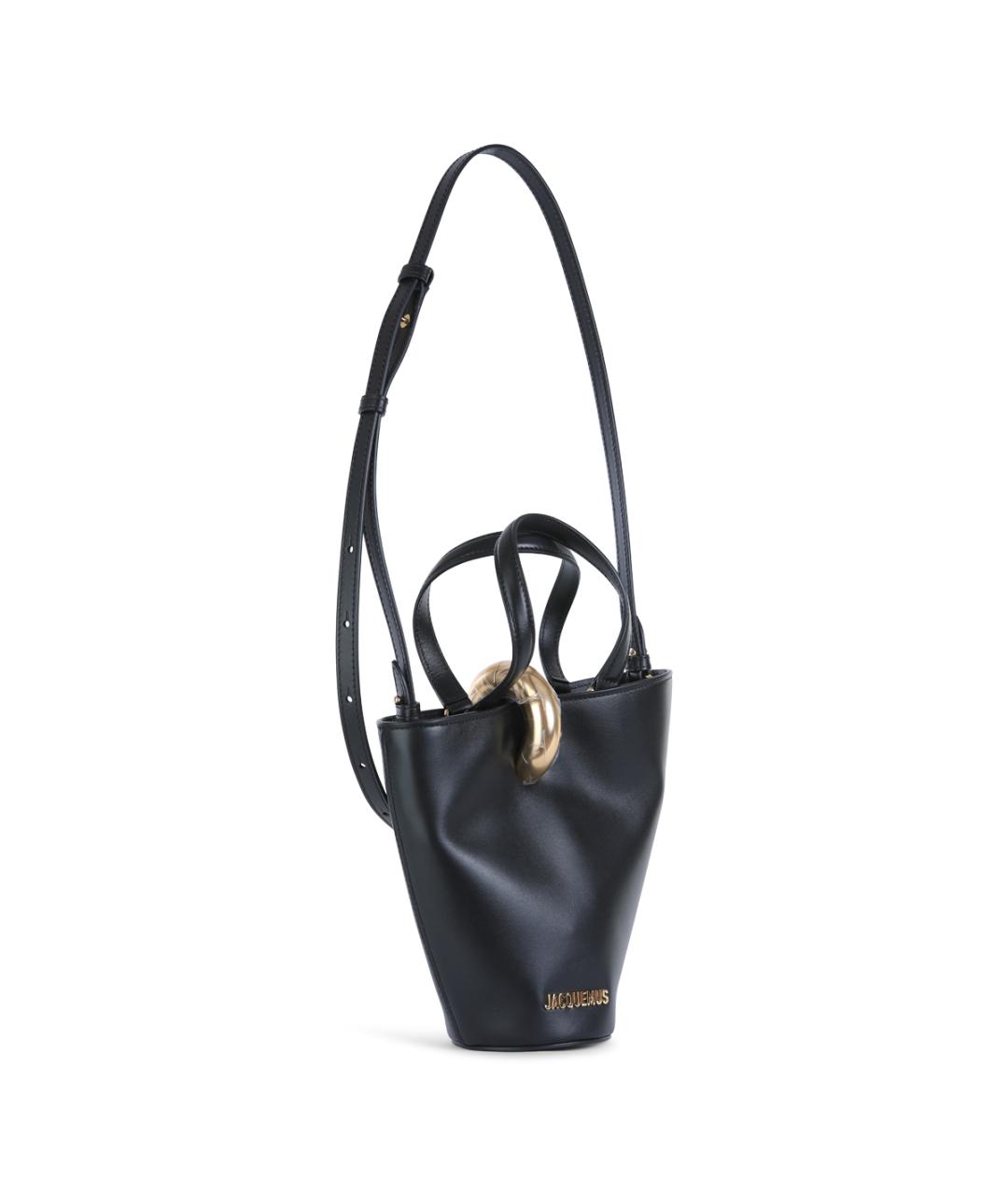 JACQUEMUS Черная сумка через плечо, фото 2