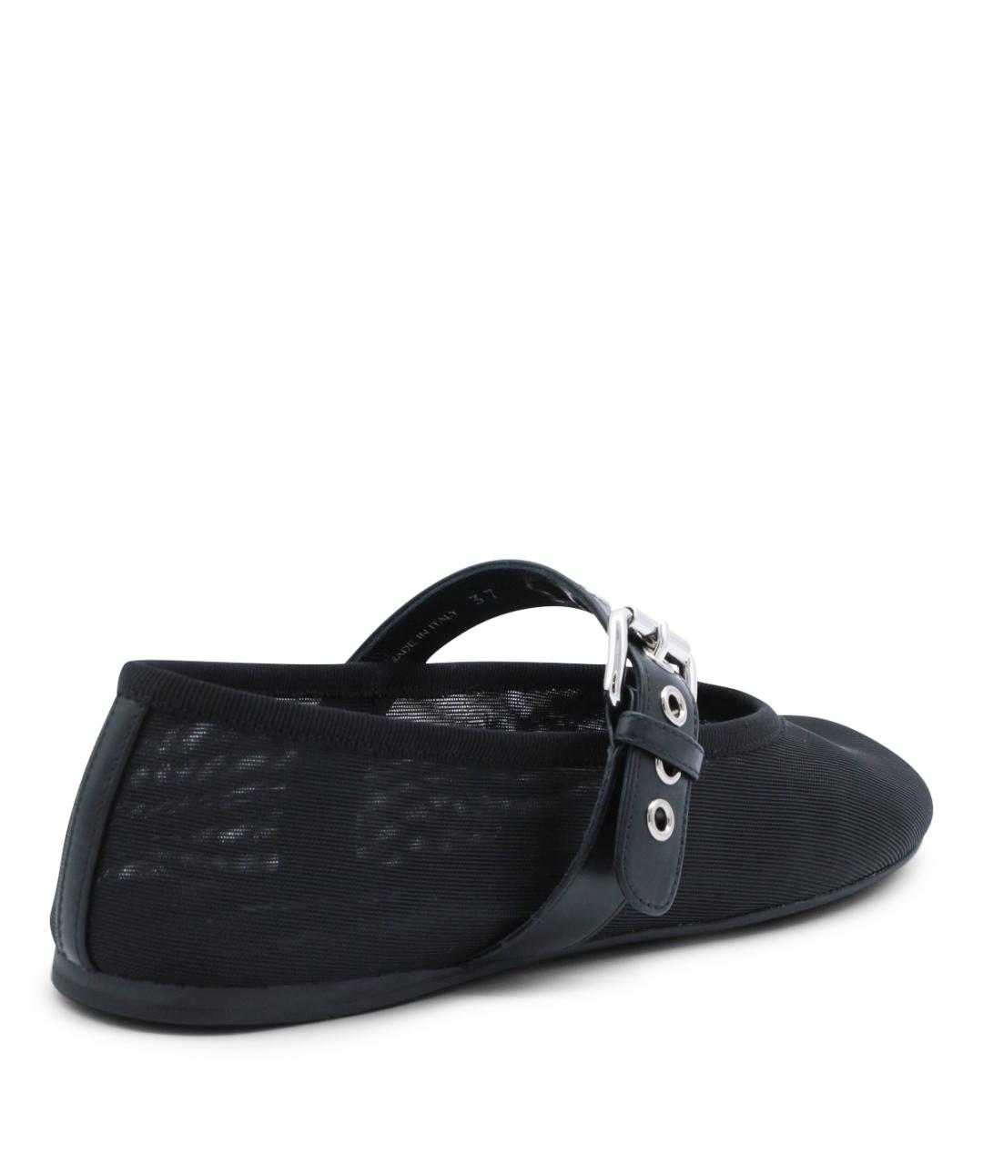 MIU MIU Черные балетки, фото 3