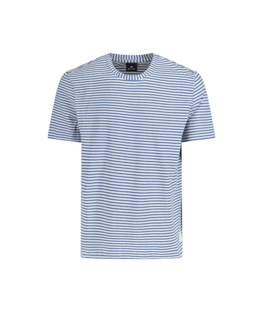 PAUL SMITH Мульти хлопковая футболка, фото 1