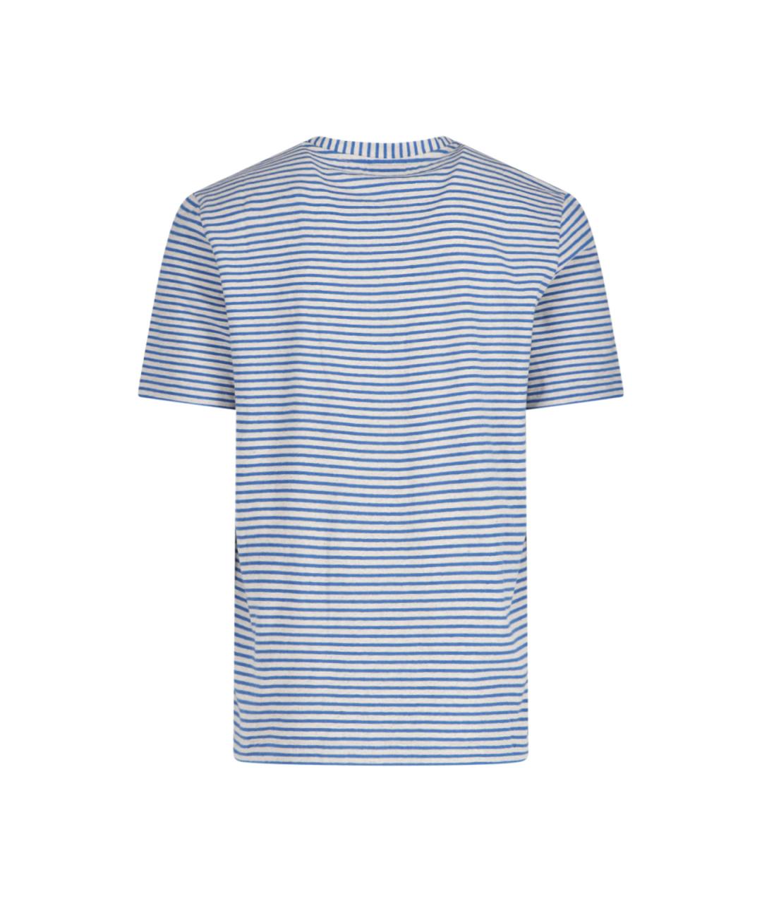 PAUL SMITH Мульти хлопковая футболка, фото 2