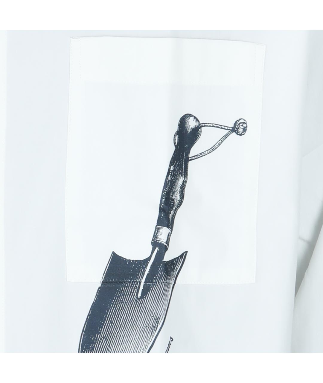 JACQUEMUS Мульти хлопковая классическая рубашка, фото 4