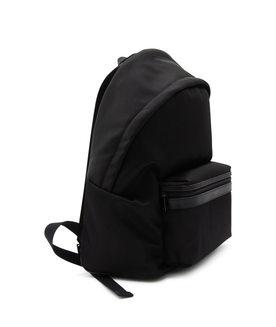 SAINT LAURENT Черный синтетический рюкзак, фото 3