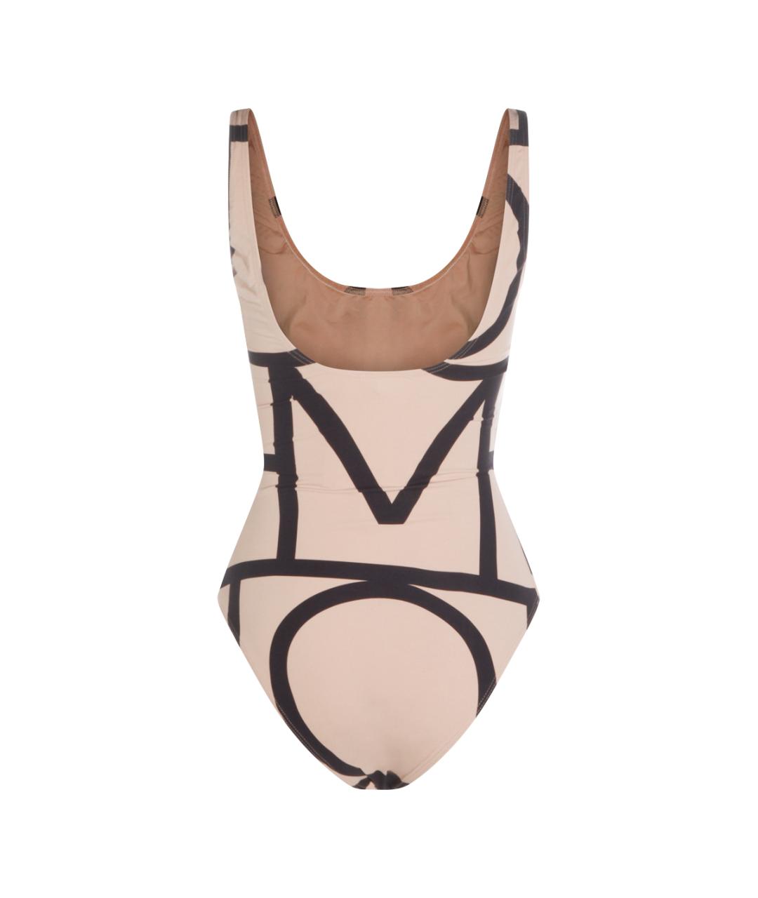 TOTEME Бежевый полиамидовый купальник, фото 2