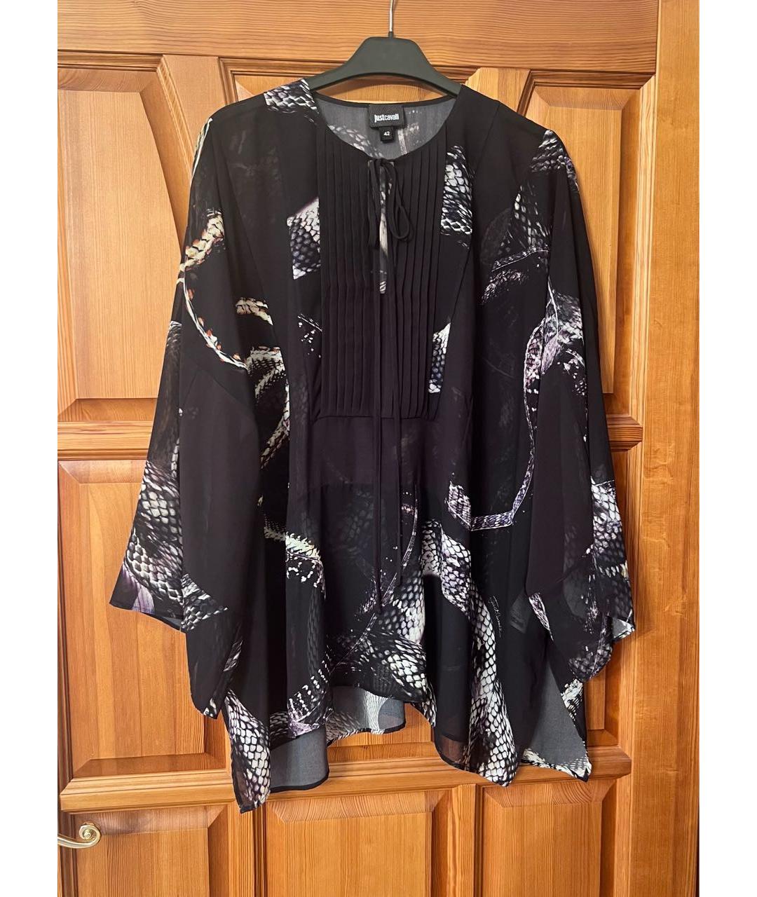 JUST CAVALLI Черная блузы, фото 4