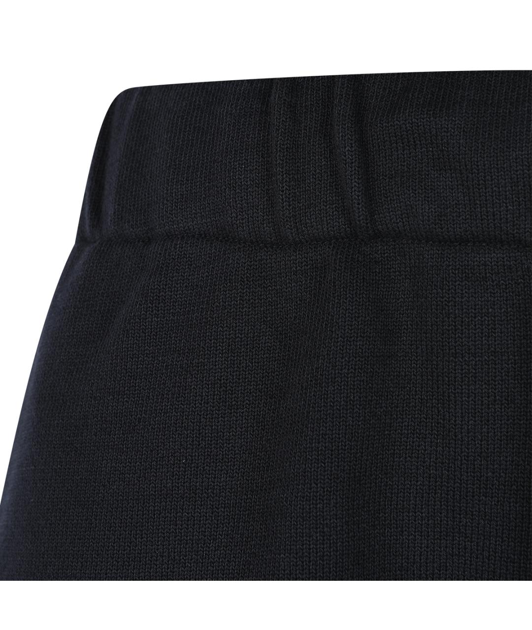 JACQUEMUS Черные хлопковые повседневные брюки, фото 4