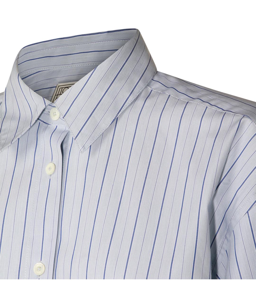 TOTEME Голубая хлопковая рубашка, фото 3