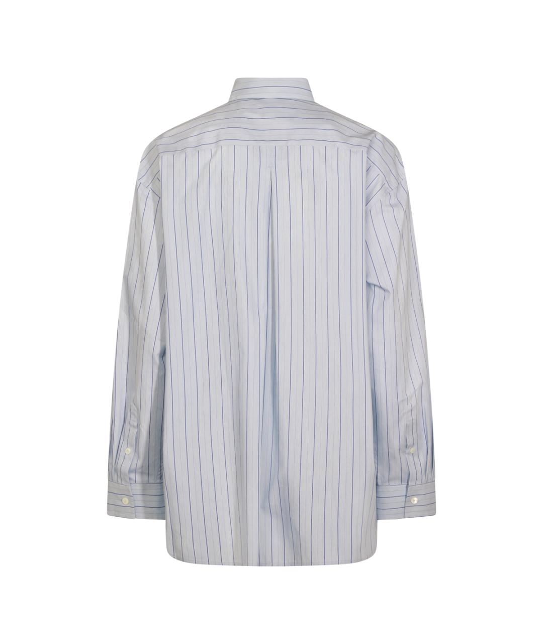 TOTEME Голубая хлопковая рубашка, фото 2