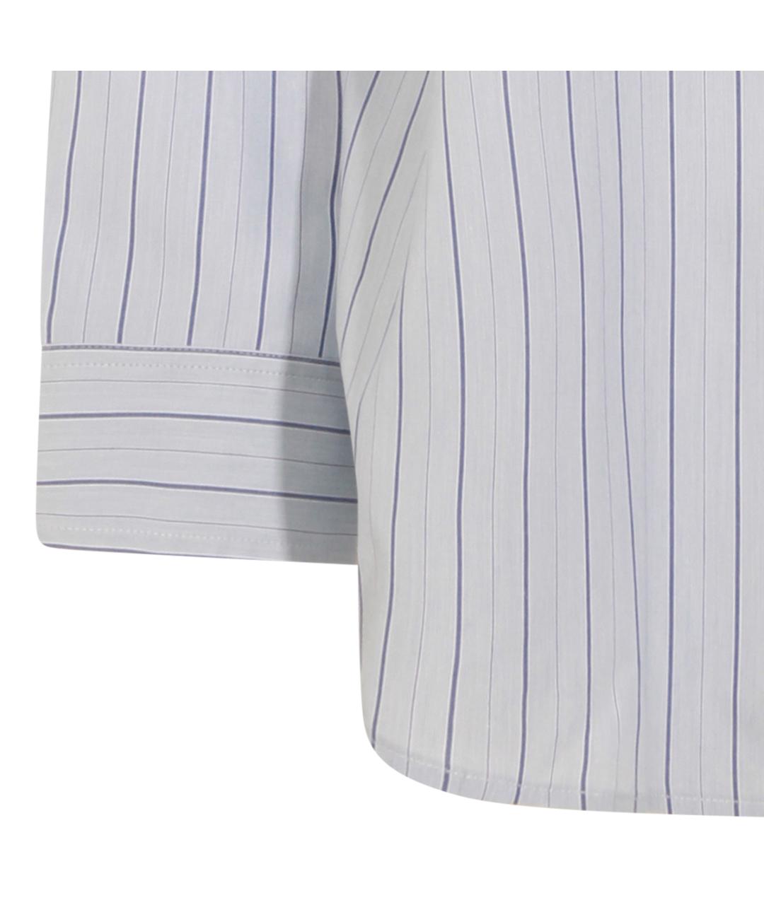 TOTEME Голубая хлопковая рубашка, фото 4