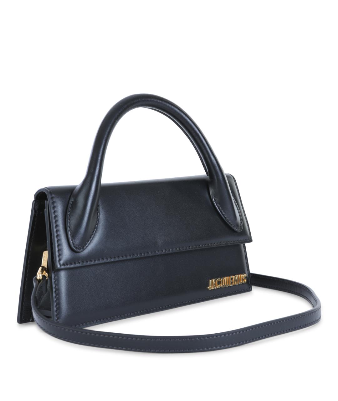 JACQUEMUS Черная сумка через плечо, фото 2
