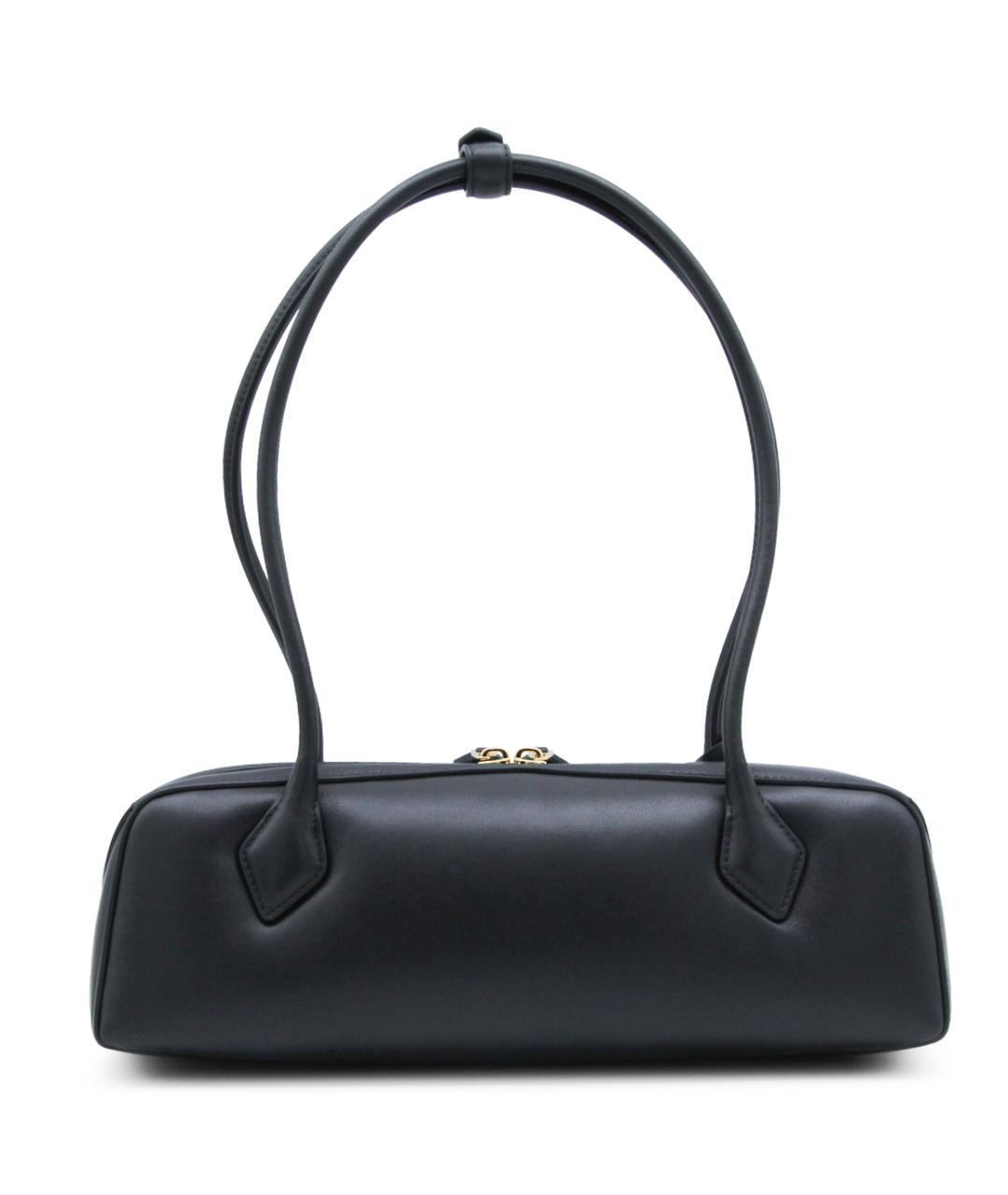 ALAIA Черная кожаная сумка тоут, фото 3