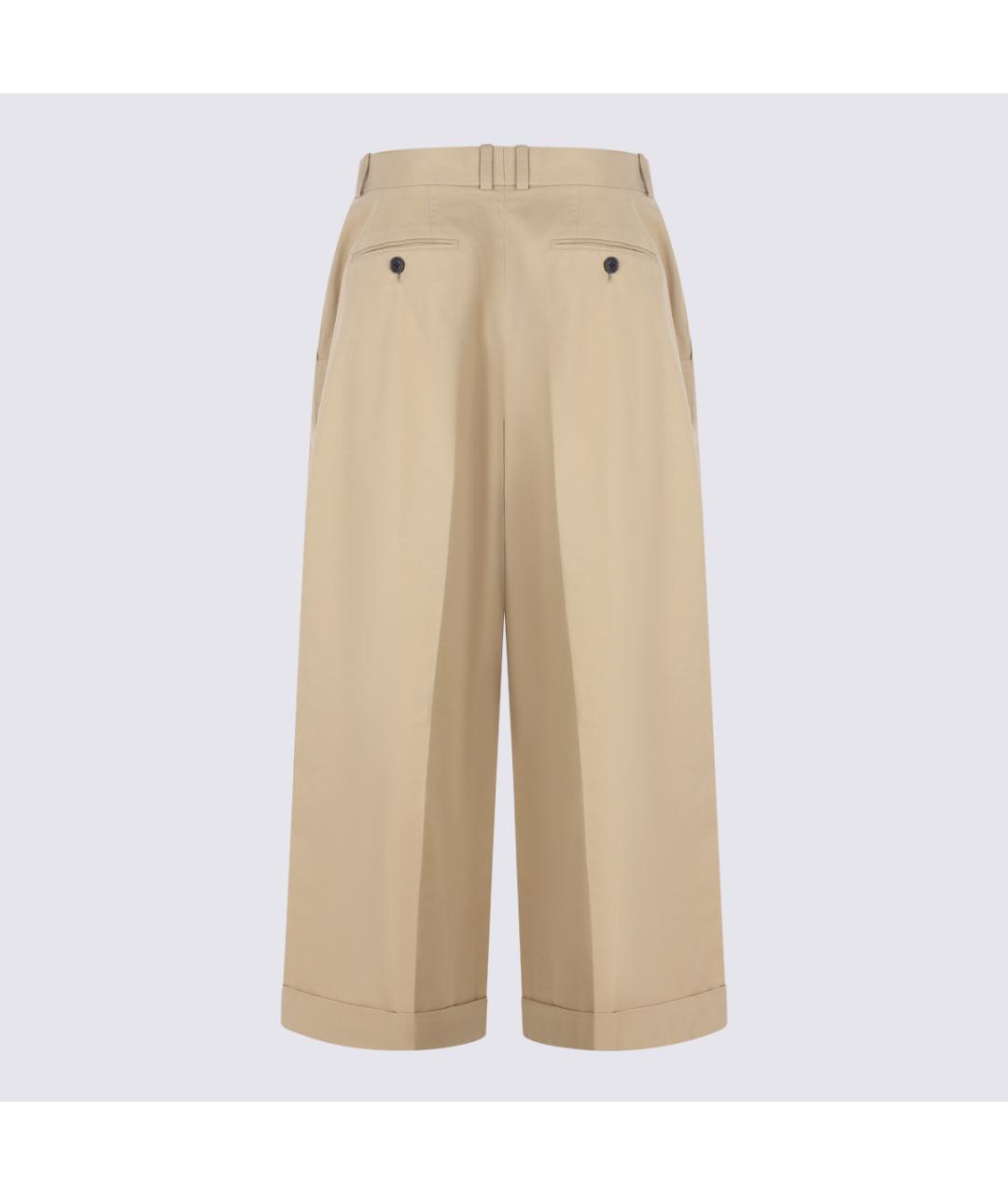 THE ROW Бежевые кашемировые прямые брюки, фото 2