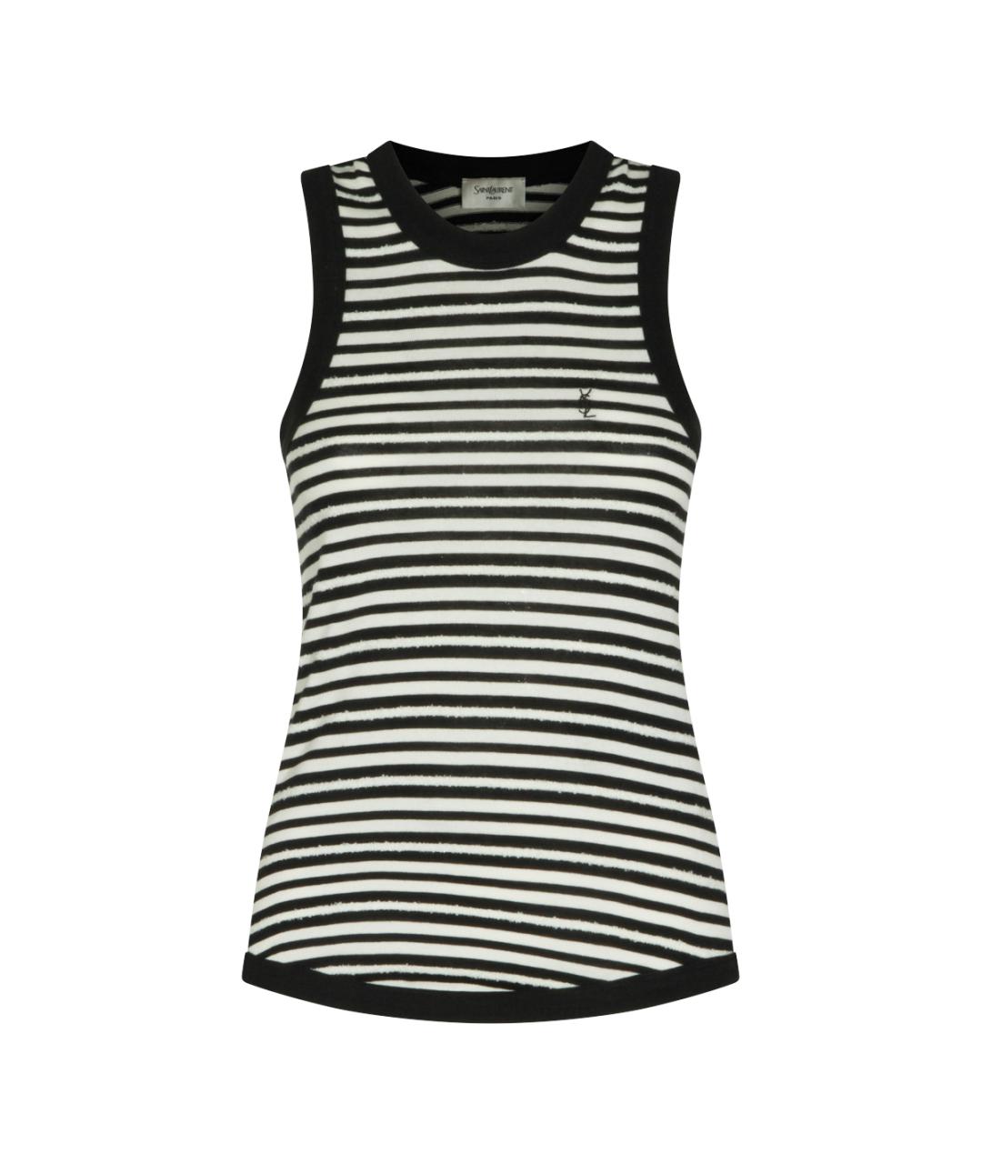 SAINT LAURENT Мульти хлопковая майка, фото 6