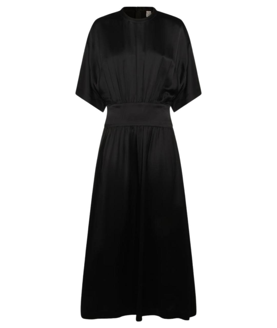 TOTEME Черное вискозное платье, фото 1
