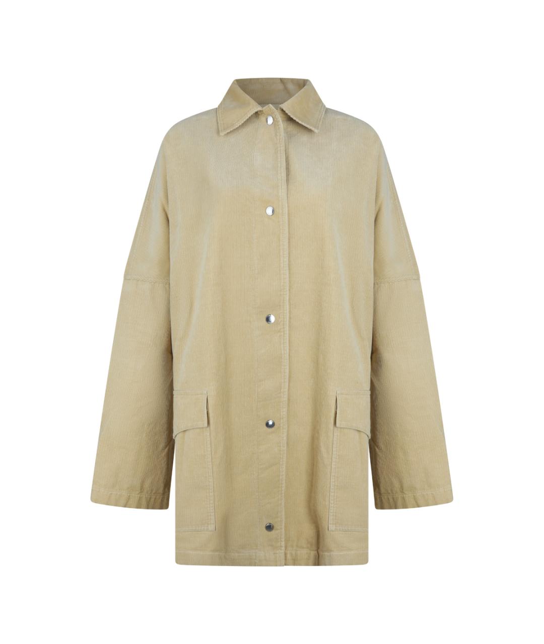 TOTEME Бежевая хлопковая куртка, фото 9