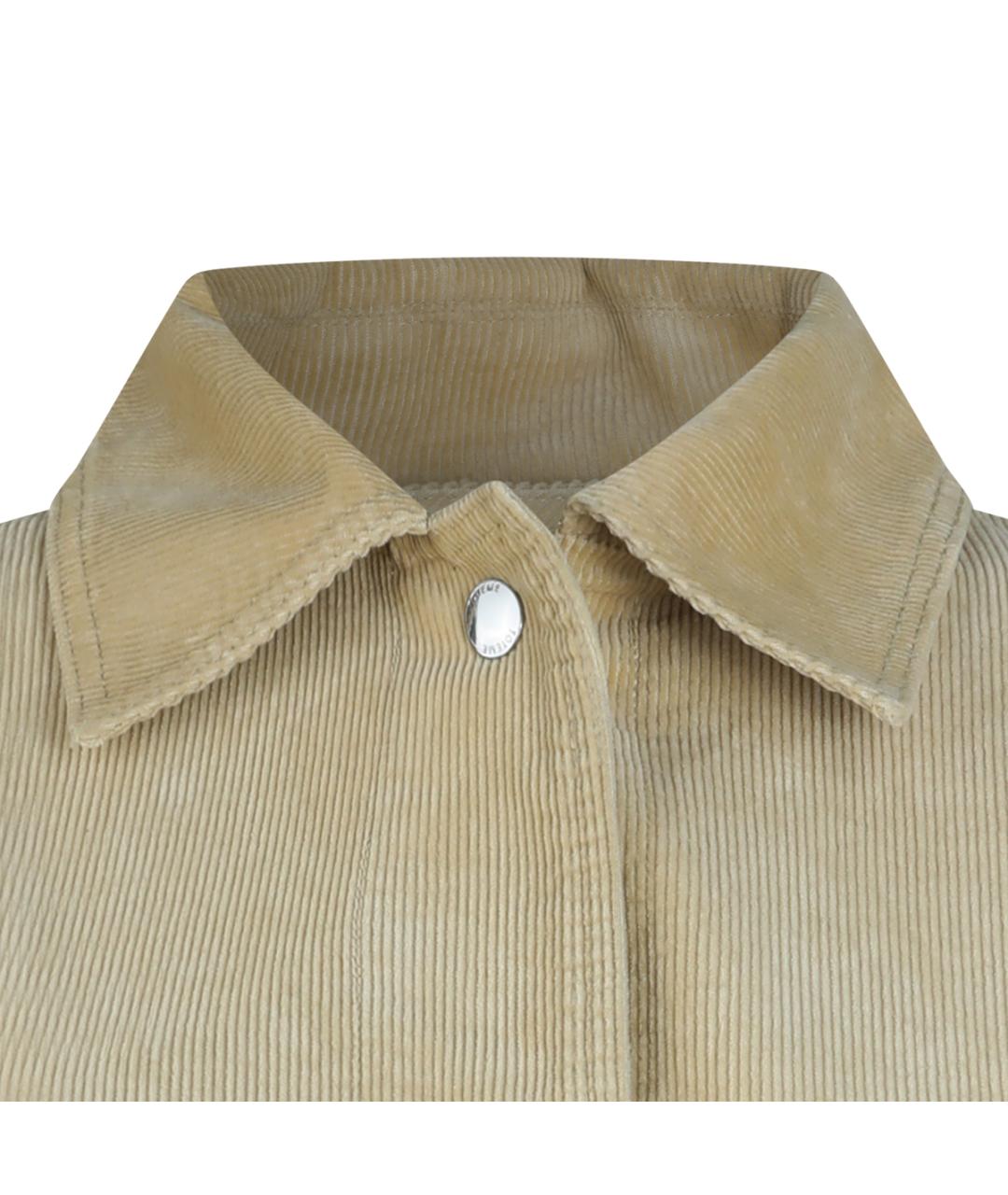 TOTEME Бежевая хлопковая куртка, фото 6