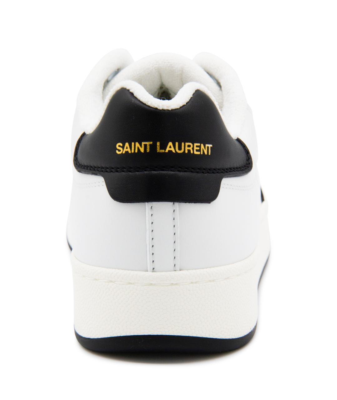 SAINT LAURENT Мульти кожаные низкие кроссовки / кеды, фото 4