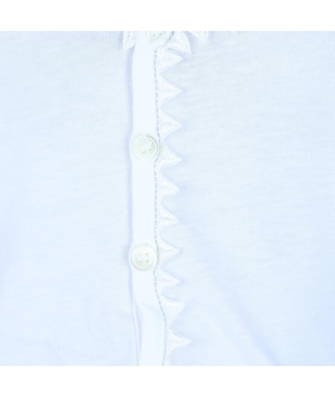 JACQUEMUS Белая хлопковая майка, фото 4