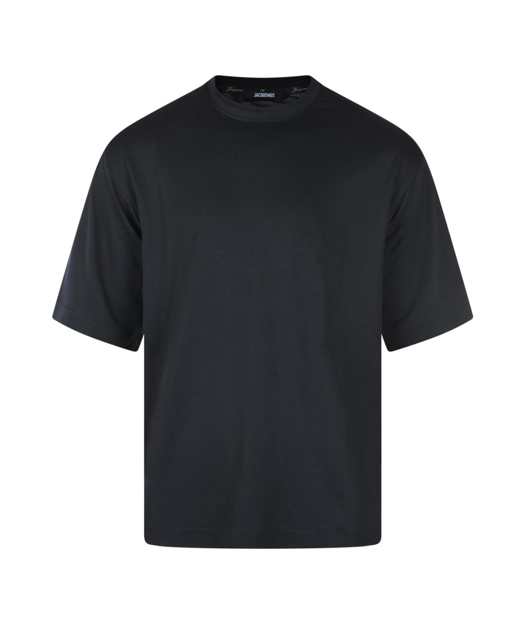 JACQUEMUS Черная футболка, фото 1