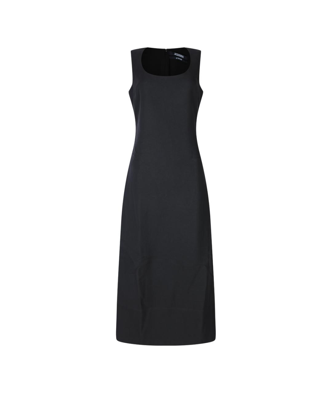 JACQUEMUS Черное вечернее платье, фото 1