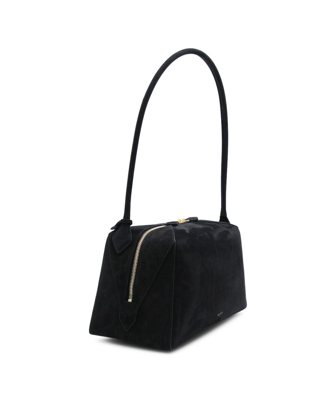 ALAIA Черная замшевая сумка через плечо, фото 2