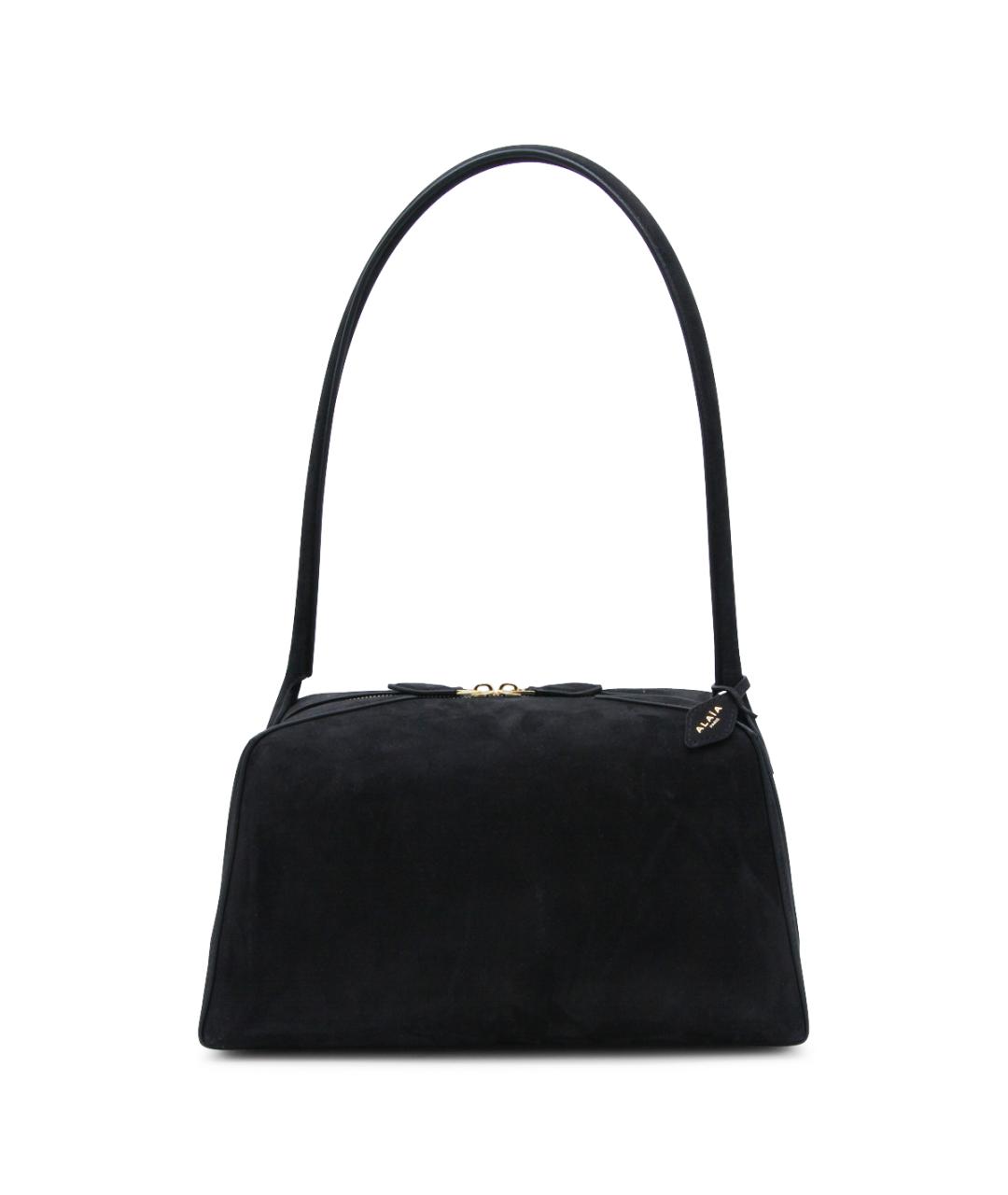 ALAIA Черная замшевая сумка через плечо, фото 3
