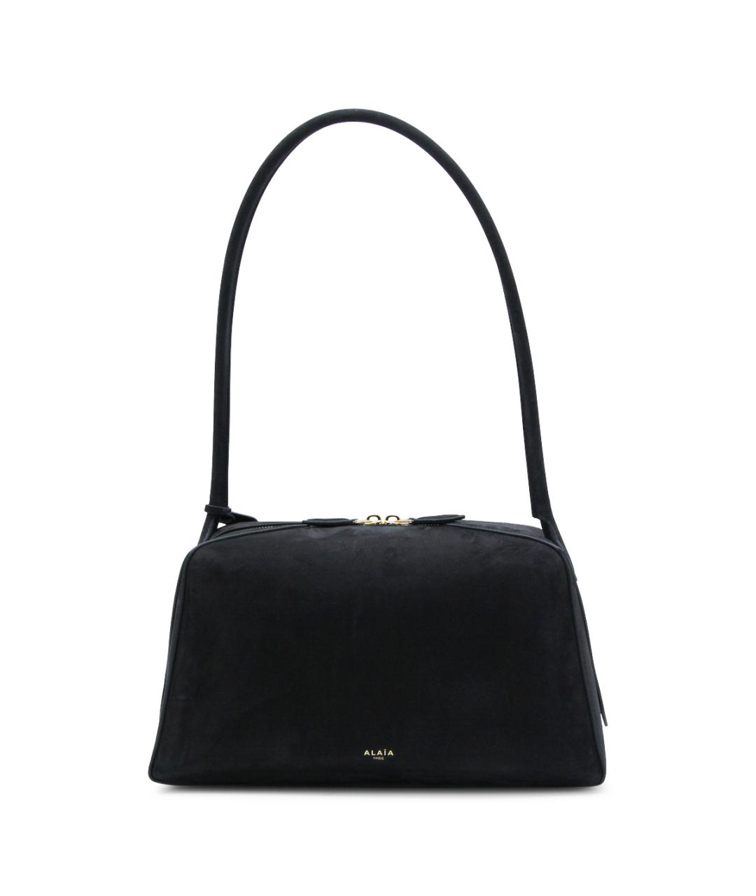 ALAIA Черная замшевая сумка через плечо, фото 1