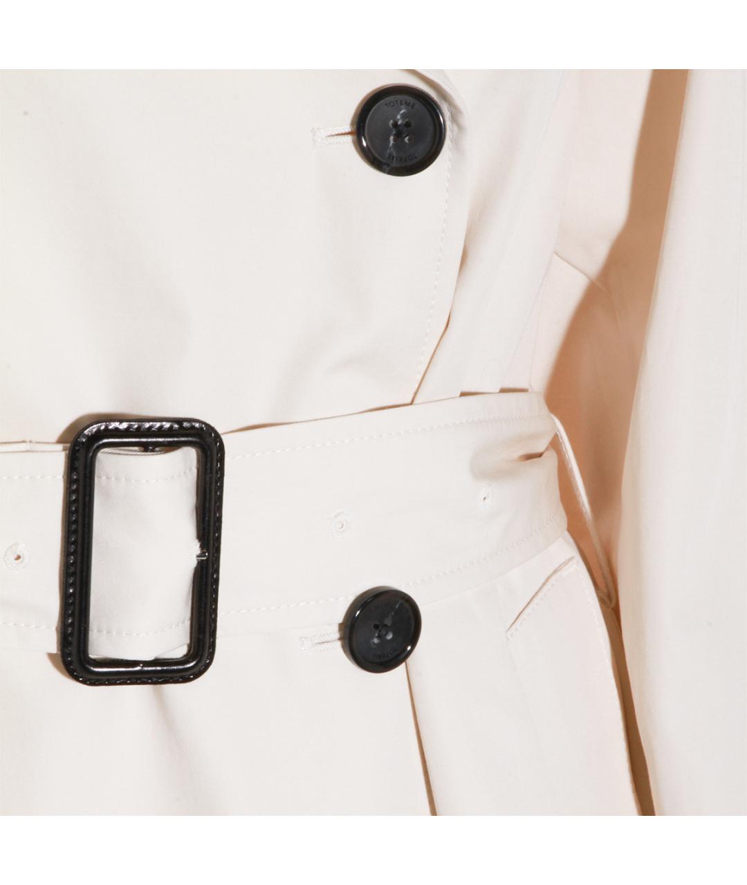 TOTEME Бежевый хлопковый тренч/плащ, фото 3