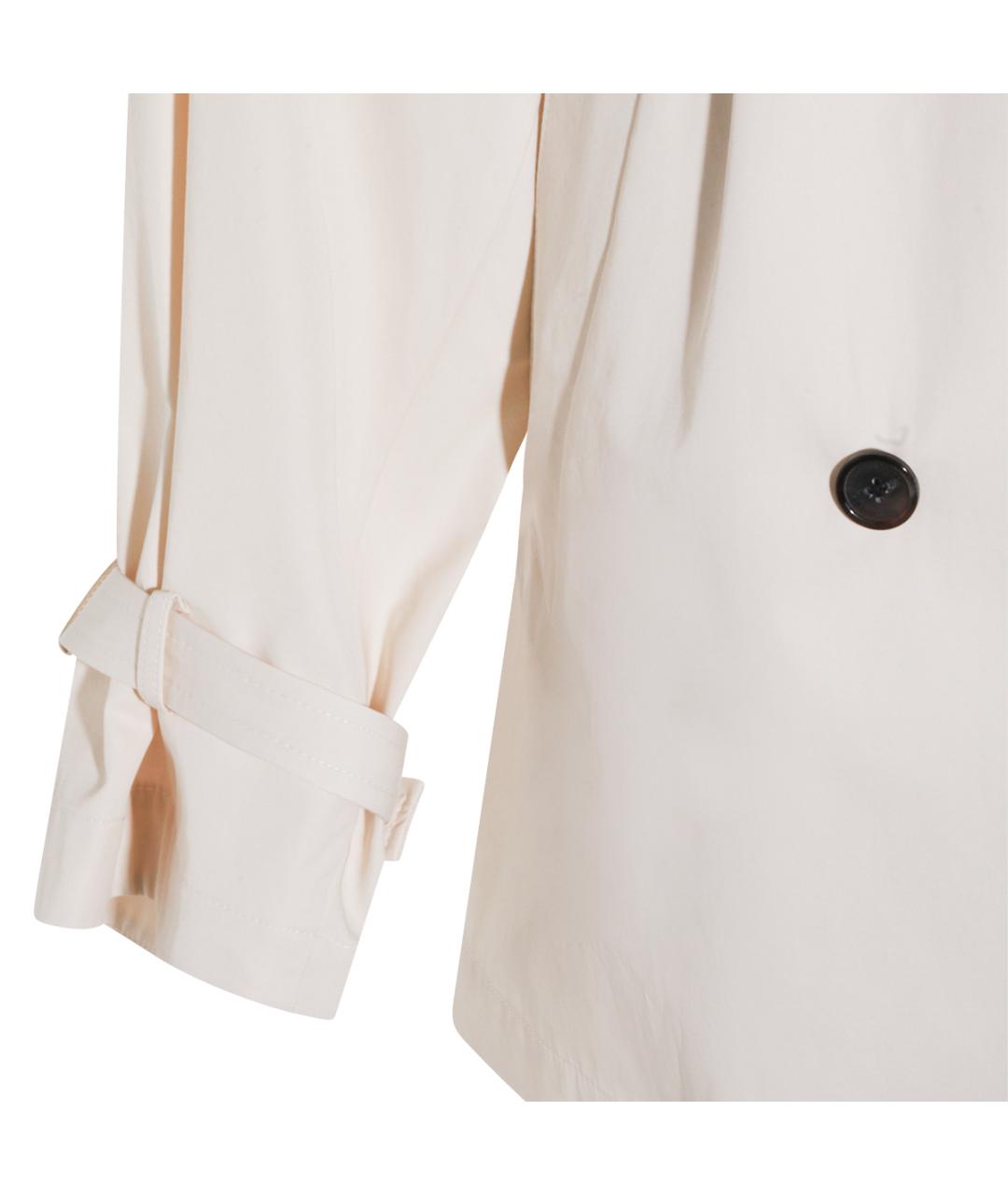 TOTEME Бежевый хлопковый тренч/плащ, фото 4