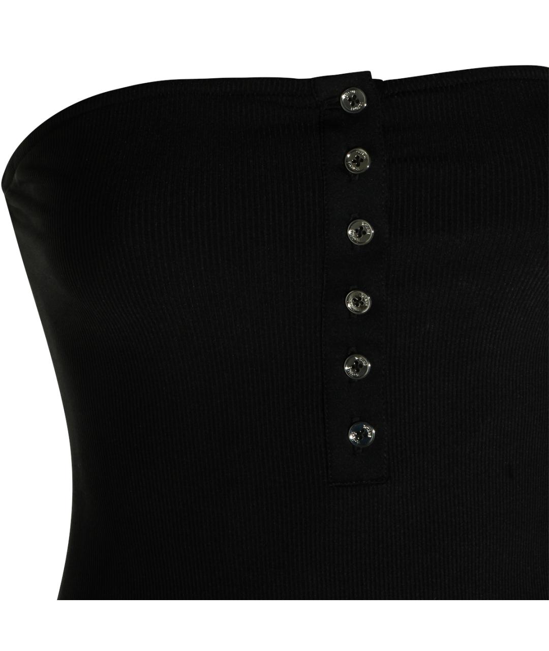 TOTEME Черный полиамидовый купальник, фото 4