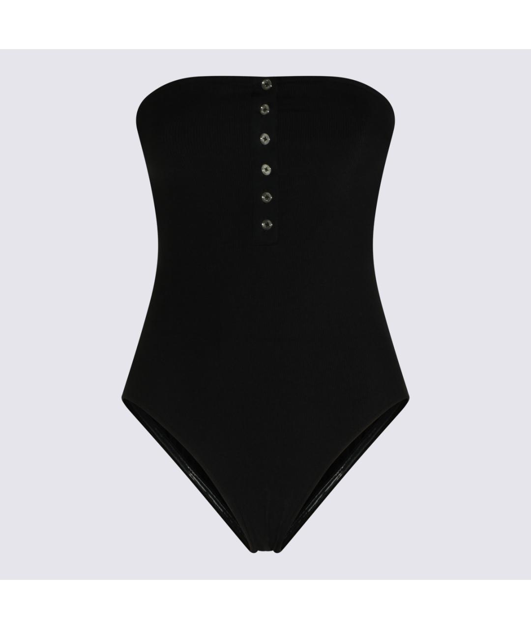 TOTEME Черный полиамидовый купальник, фото 7