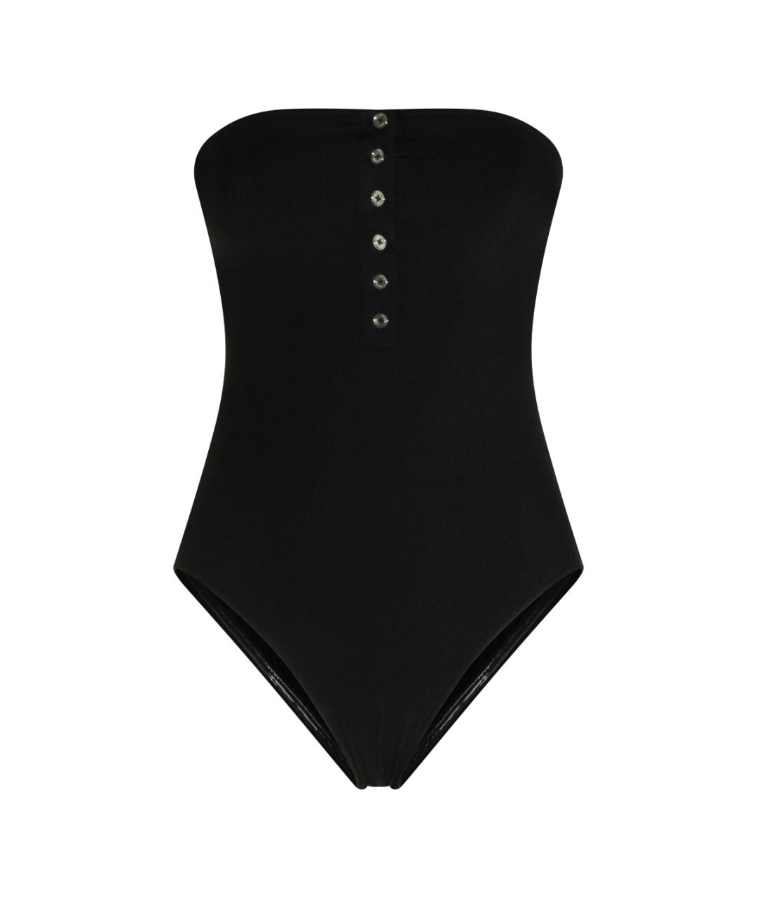 TOTEME Черный полиамидовый купальник, фото 6