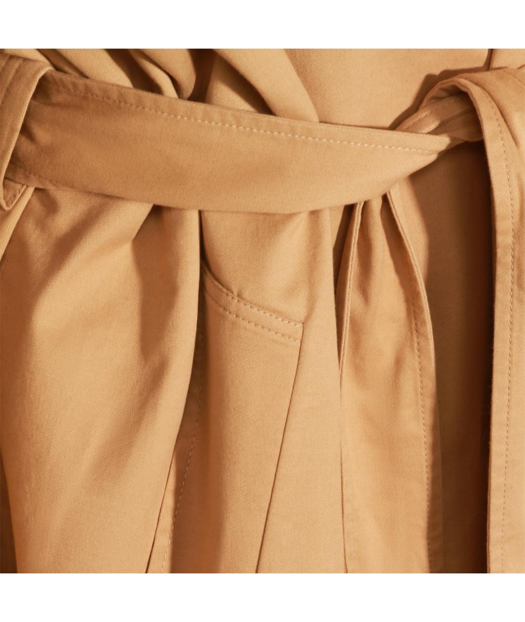 THE ROW Бежевый хлопковый тренч/плащ, фото 3