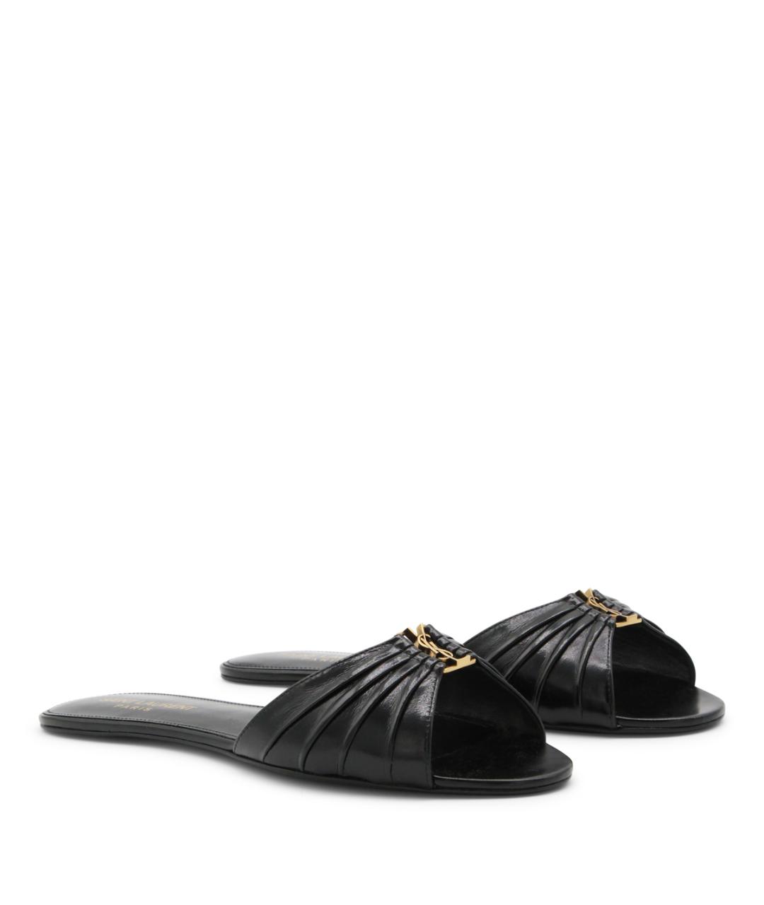 SAINT LAURENT Черные ботинки, фото 2