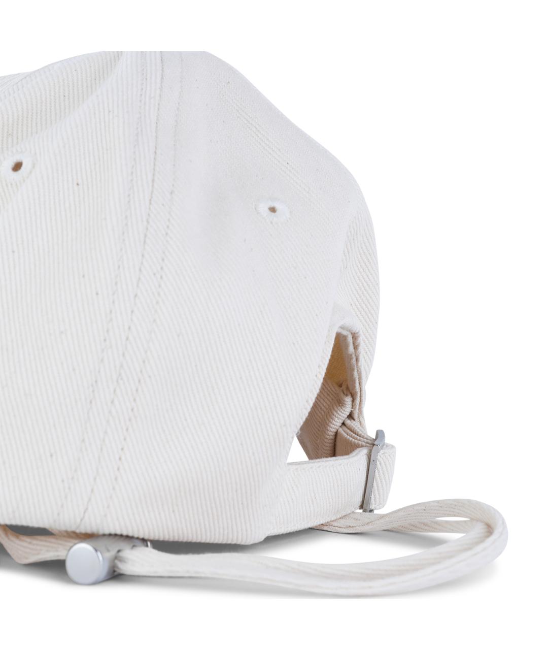 JACQUEMUS Белая хлопковая кепка, фото 2