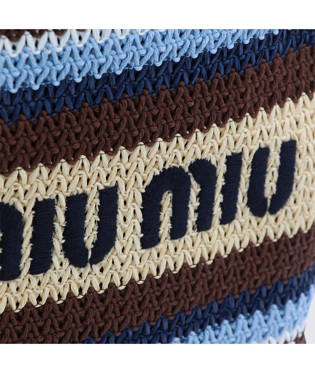 MIU MIU Мульти хлопковая сумка тоут, фото 7