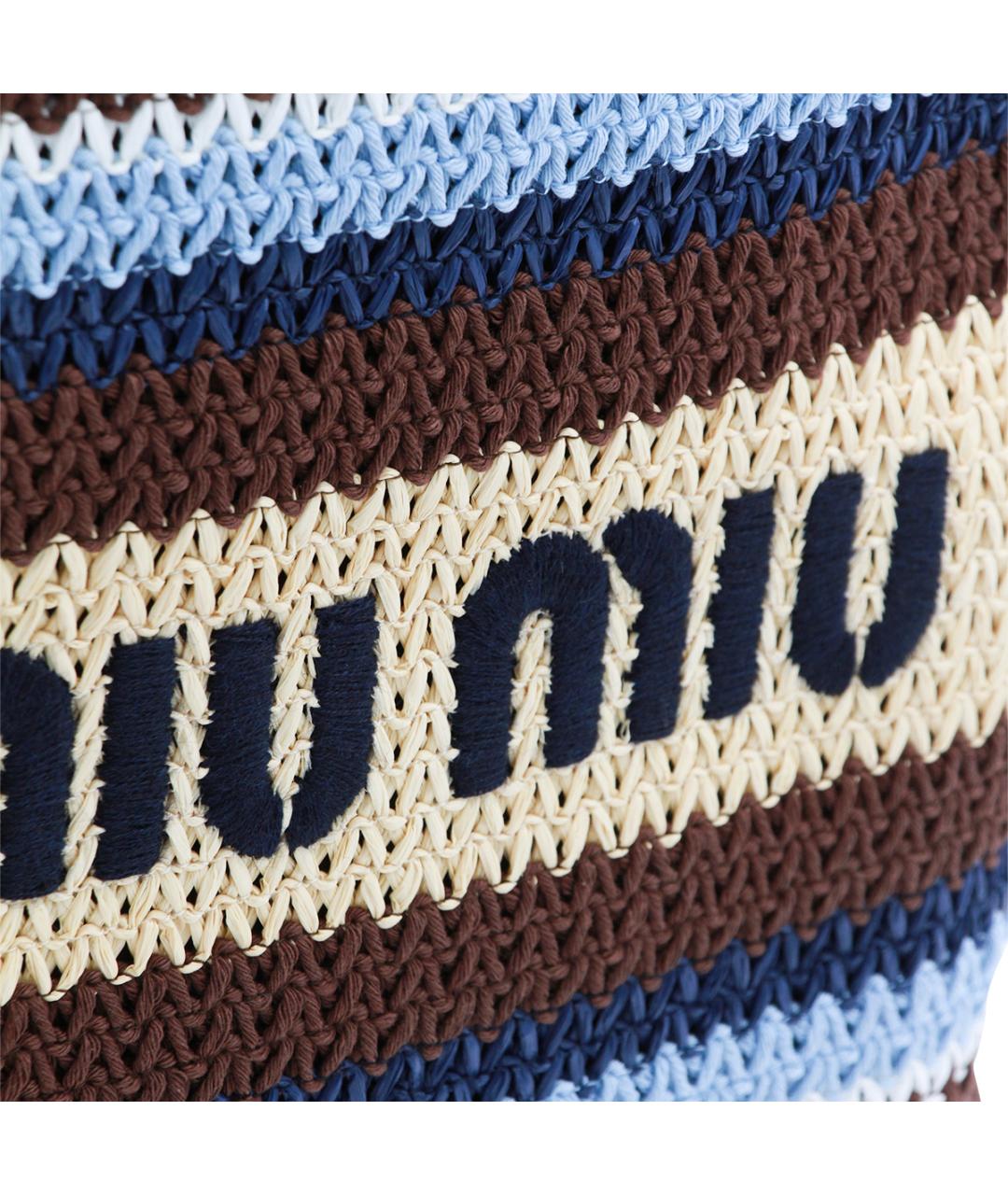 MIU MIU Мульти хлопковая сумка тоут, фото 6