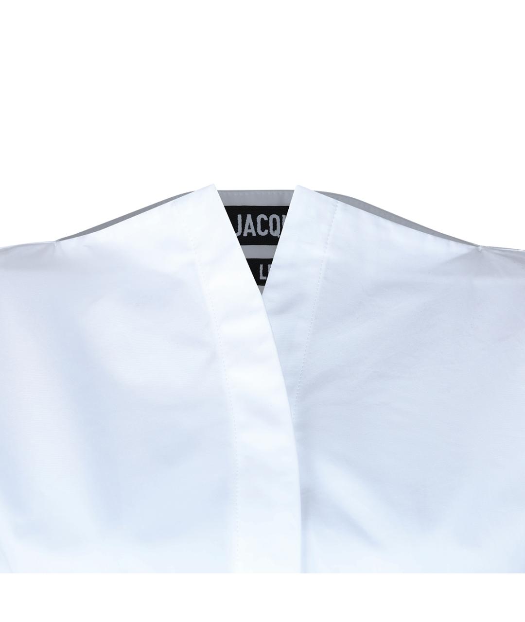 JACQUEMUS Белая рубашка, фото 3