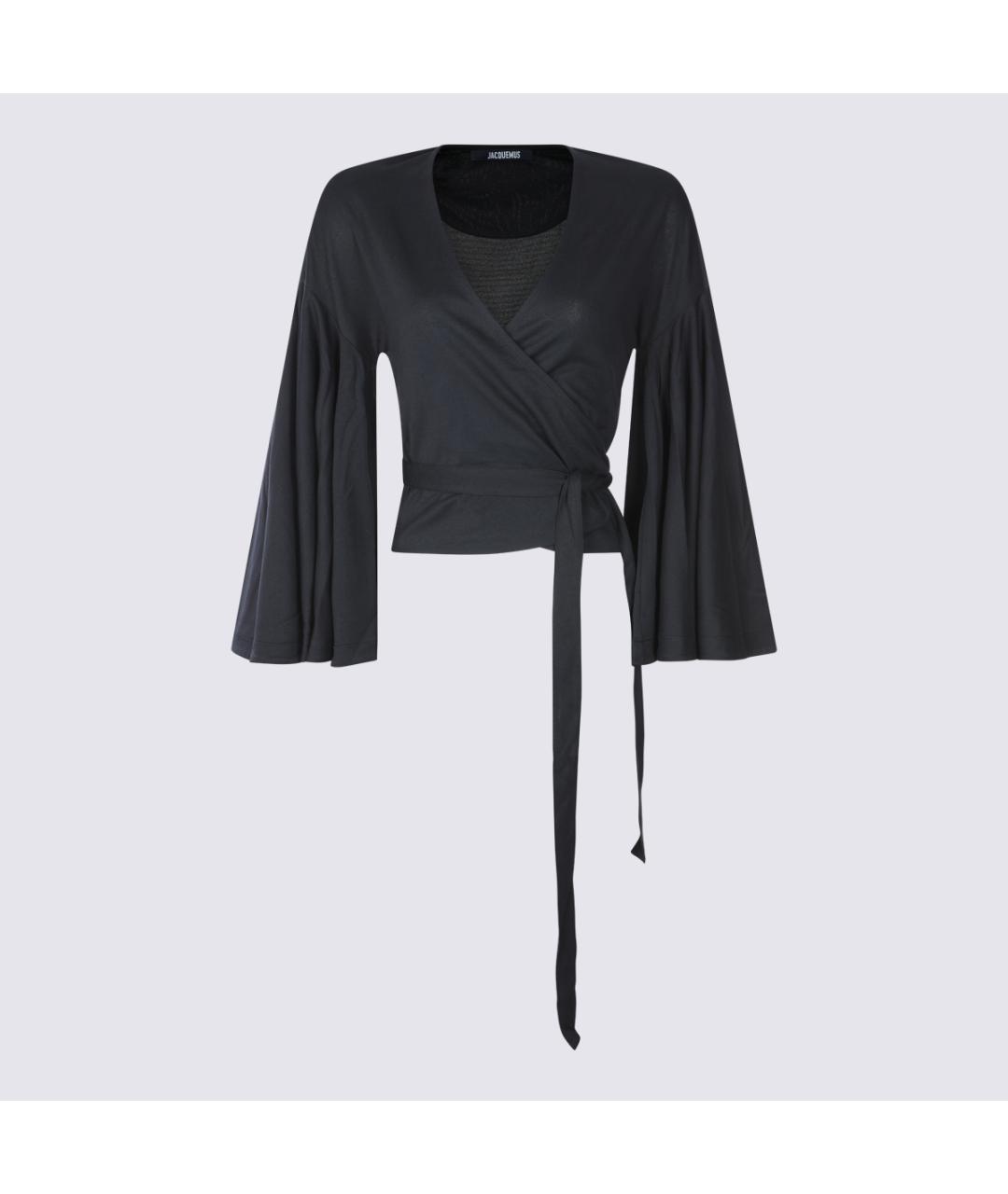 JACQUEMUS Черная блузы, фото 9