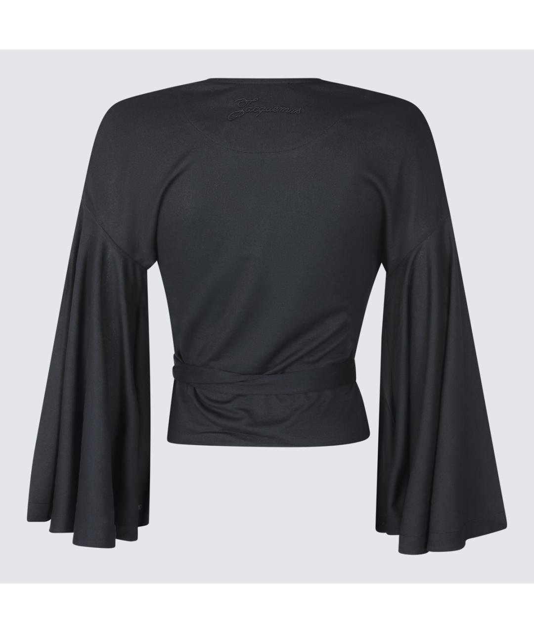 JACQUEMUS Черная блузы, фото 3